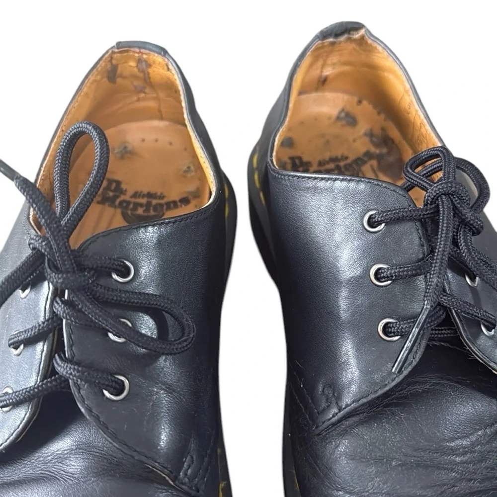 Dr. Martens UNISEX SMOOTH LEATHER OXFORD AW004 M:9 W:10 Extra Loved!!